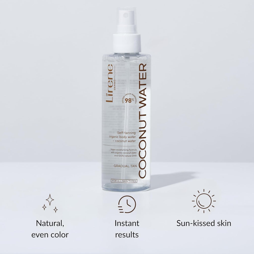Perfect Tan Coconut Water Bronzing Mist – 360° Sunless Tan Spray