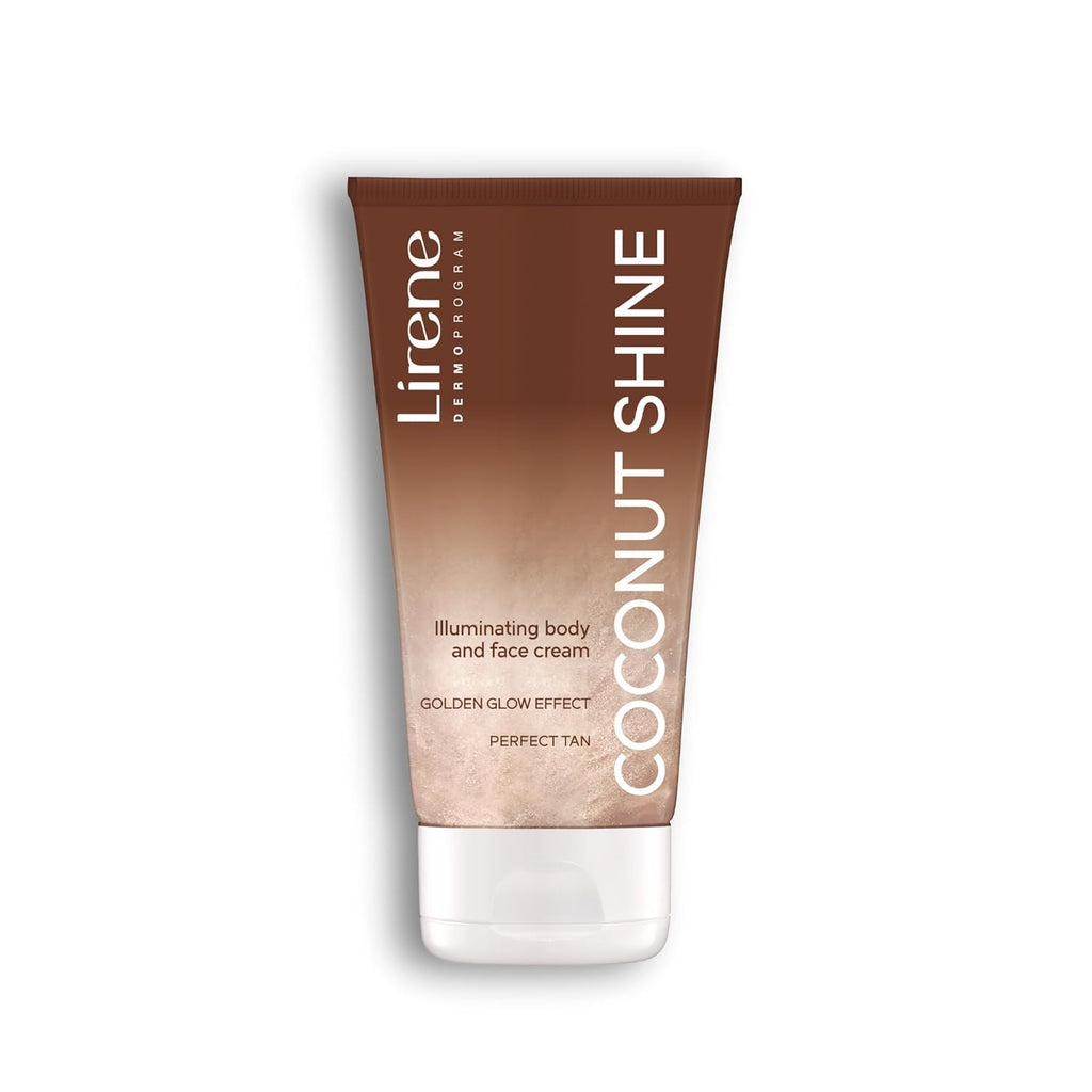Coconut Shine Illuminating Body & Face Cream – Instant Glow