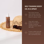 Perfect Tan Self Tan Body Oil – Caffè Latte Dry Touch Glow