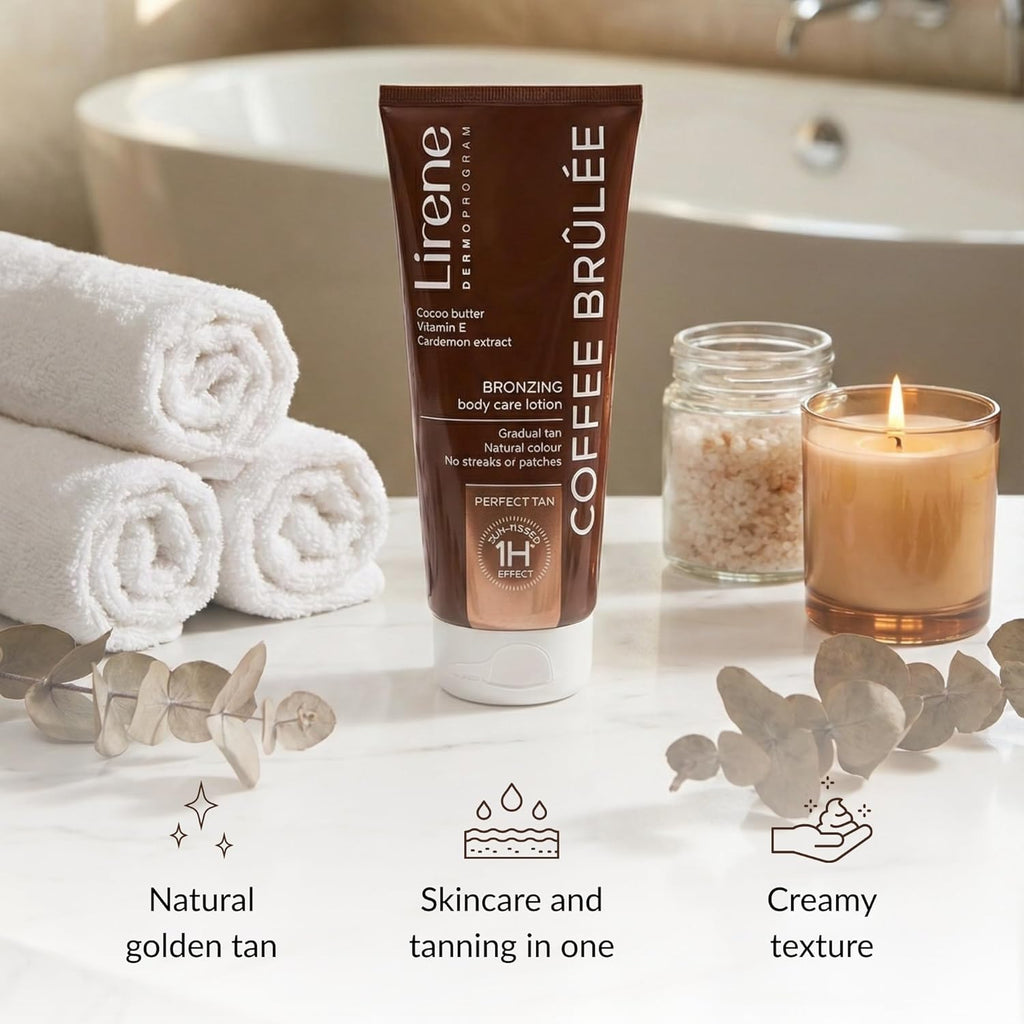 Perfect Tan Body Balm – Coffee Brûlée 1 Hour Self Tan