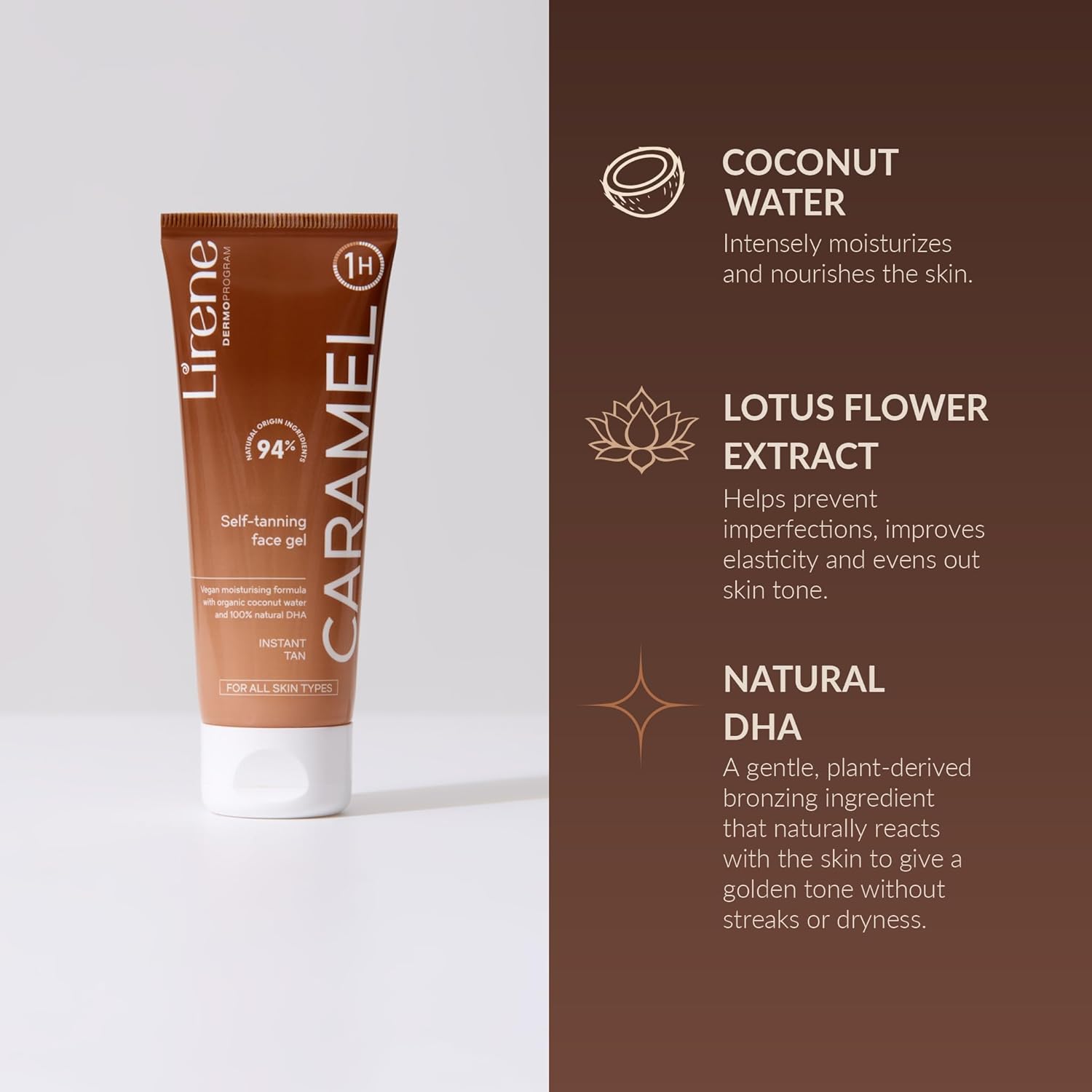 Perfect Tan Face Gel – Caramel Gradual Self Tan