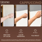 Perfect Tan Cappuccino Self Tanner Foam for Fair to Light Skin, Quick-Developing, 150m