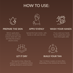 Perfect Tan Espresso Self Tanner Foam for Medium to Dark Skin, Quick-Developing, 150ml