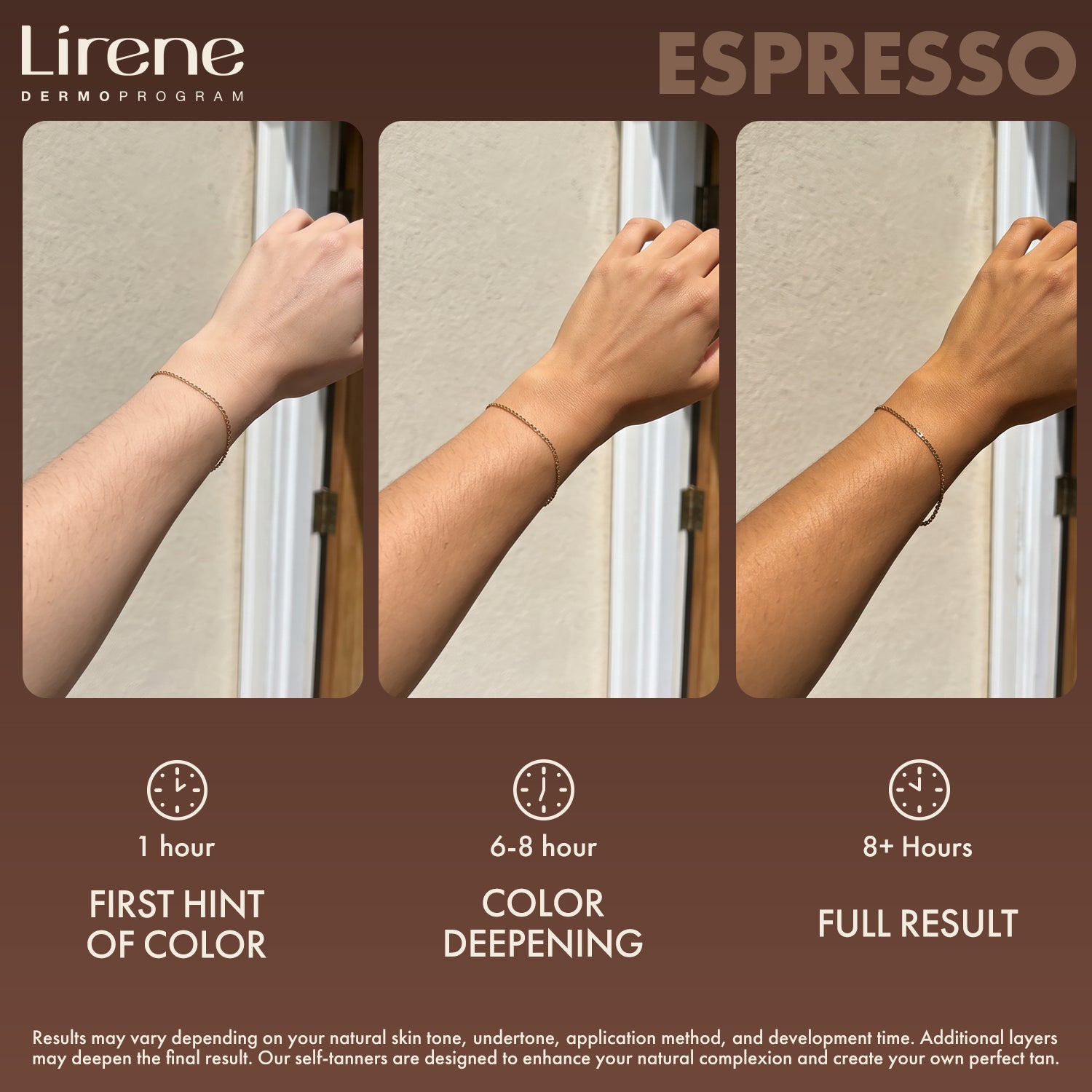 Perfect Tan Espresso Self Tanner Foam for Medium to Dark Skin, Quick-Developing, 150ml