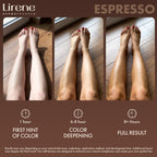 Perfect Tan Espresso Self Tanner Foam for Medium to Dark Skin, Quick-Developing, 150ml